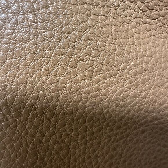 Tory Burch Ivy Hobo Shoulder Bag Brown Pebbled Leather Zip Around Expands - Picture 3 of 7